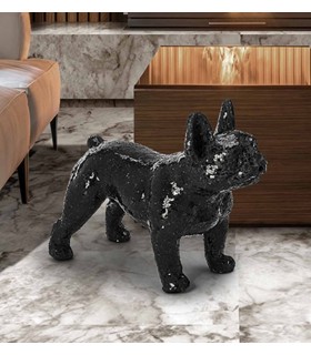 Figura decorativa de cristal negro ATILA Schuller