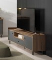 Mueble de televisión en madera MALTA antracita