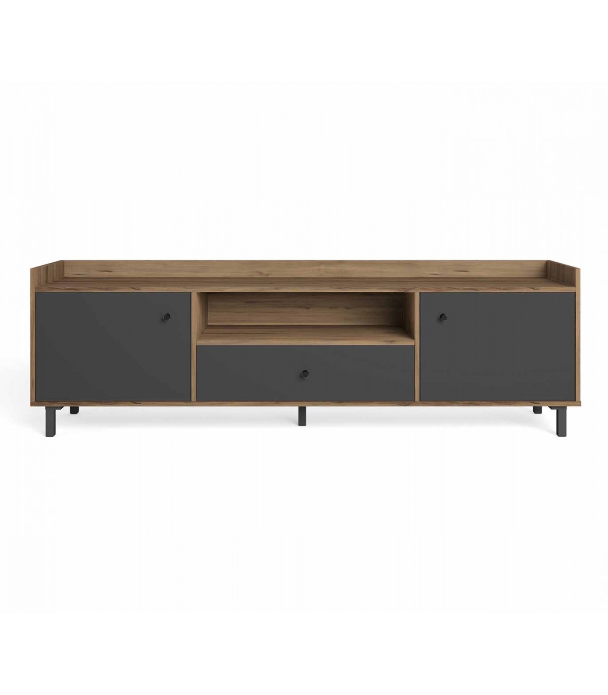 Mueble de salón con estantería recta Kona