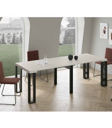 Consola de madera convertible en Mesa Comedor SICILIA