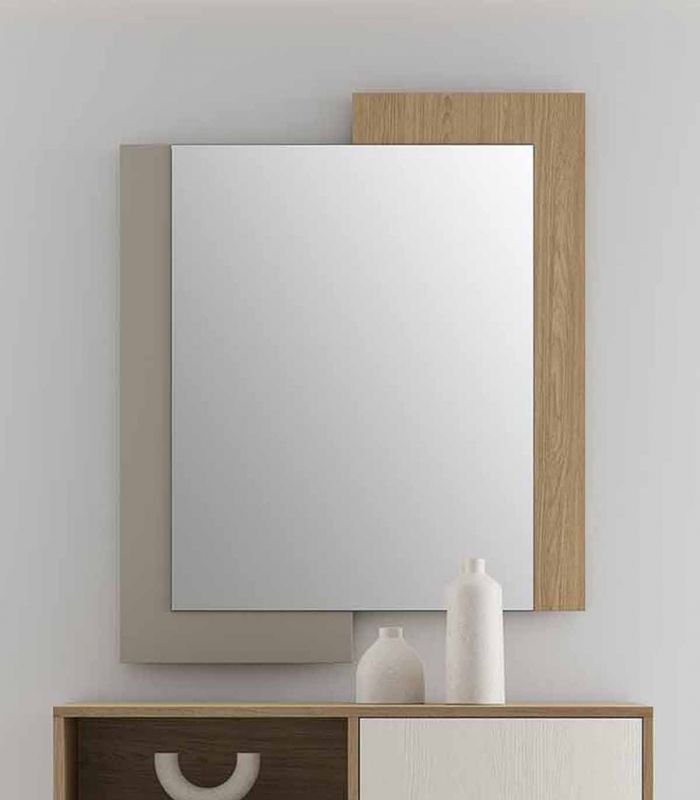 Espejo moderno de madera CUENCA GR