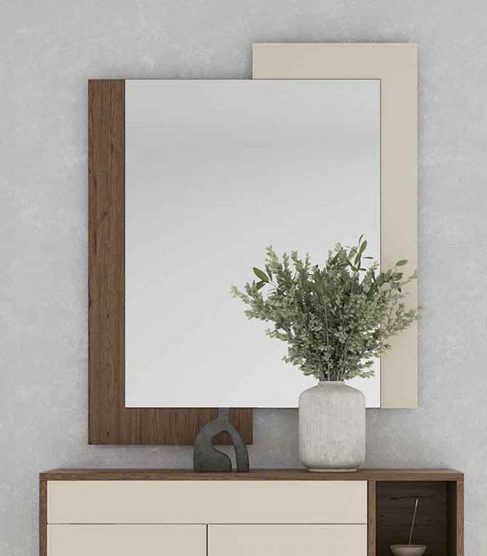 Espejo moderno de madera CUENCA GR
