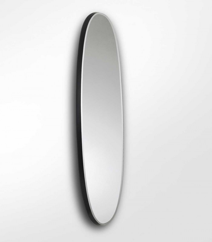 Espejo Ovalado marco Negro colección Aries Schuller