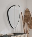 Espejo triangular Colección ORIO Negro Schuller