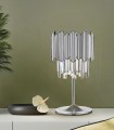 Lámparas de mesa de diseño moderno TIARA Cromo Schuller