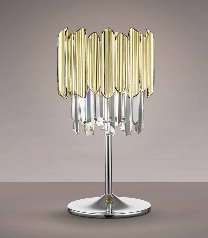 Lámparas de mesa de diseño moderno TIARA Oro Schuller