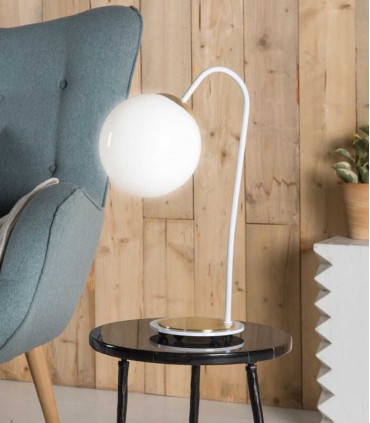 Lámpara de mesa de diseño moderno MOON