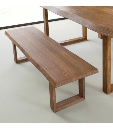 Banco de madera maciza para mesas URTA