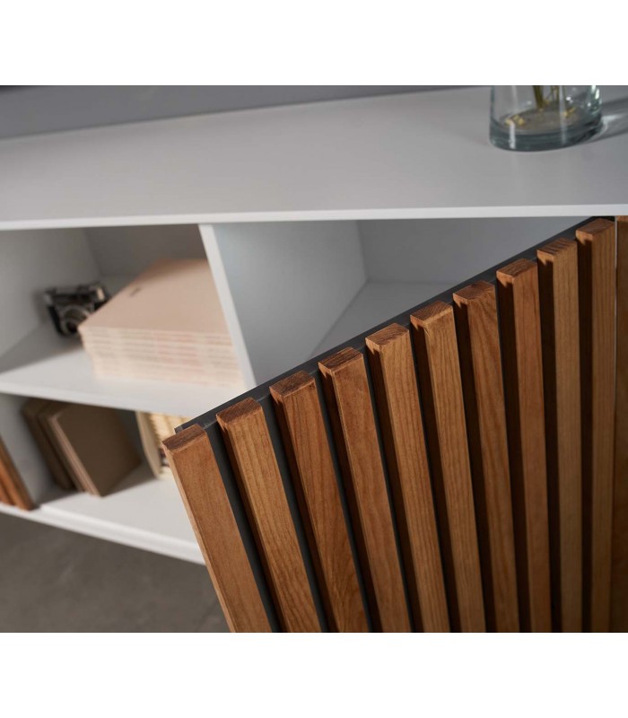 Mueble Aparador diseño moderno en madera y metal BANS