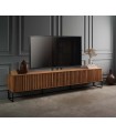 Muebles TV modernos en madera y metal BANS