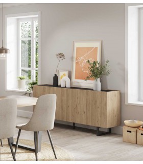 Mueble Aparador de madera ELFA, Mobiliario nórdico