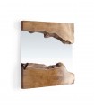 Espejo Cuadrado en madera de Teca VERO
