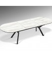 Mesa de comedor extensible ANTEA Blanca Schuller