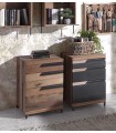 Mueble cajonera de estilo industrial FOKUS