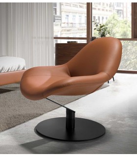 Sillón moderno giratorio NANGA