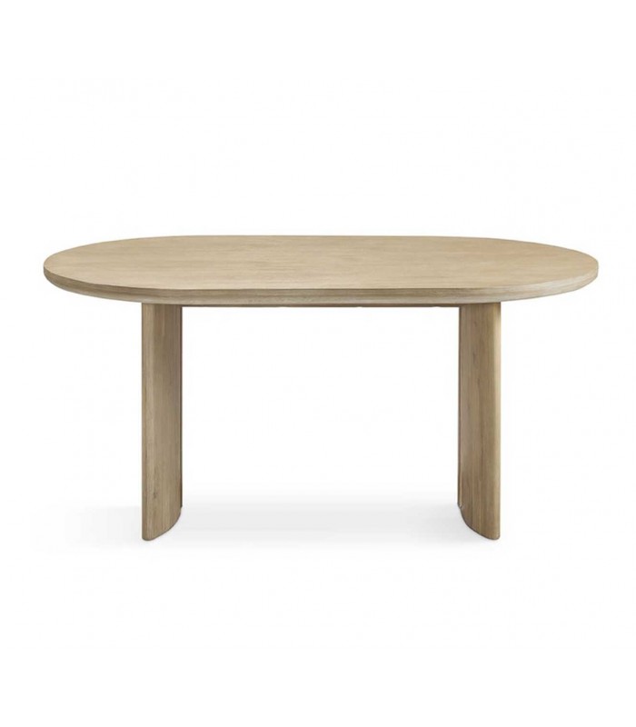 Mesa de comedor en madera maciza de acacia CATANIA