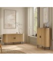 Aparador de madera con puerta corredera SERENA