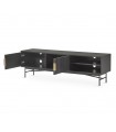 Mueble TV de estilo moderno BELISA negro