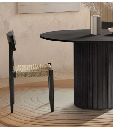 Sillas de madera y cuerda NAIDA Pack 2 ud