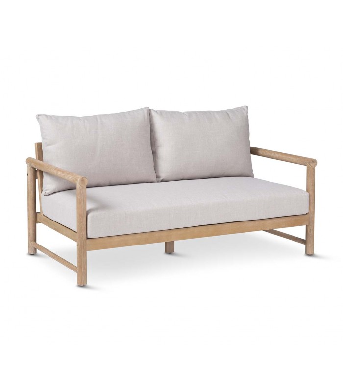 Sofá de 2 plazas en madera de Eucalipto GREEN