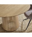 Mesa de comedor redonda en madera DINAMARCA