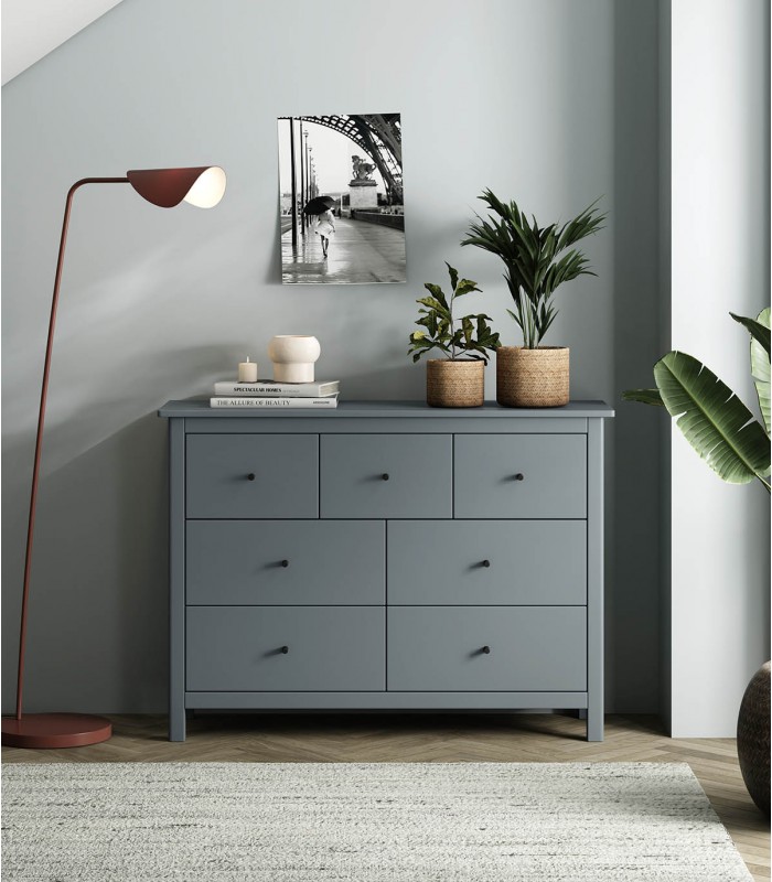 Cajonera de madera MISTI Verde Kaki