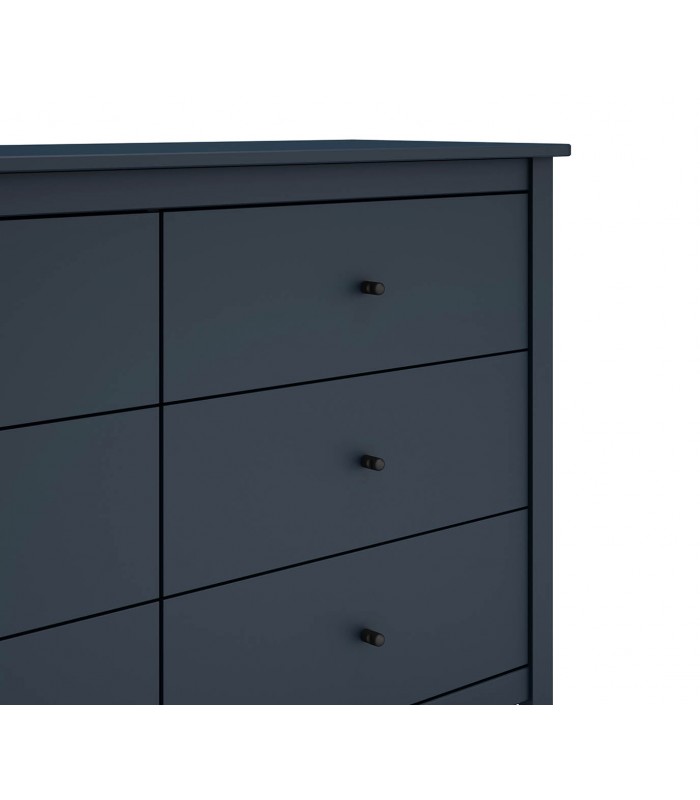 Cajonera de madera de Pino MISTI Azul