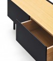 Mueble de Televisión Estilo Moderno ARISTA Negro