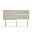 Mueble aparador de estilo nórdico NUBE Crema
