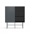 Mueble Auxiliar de estilo moderno NUBE Negro