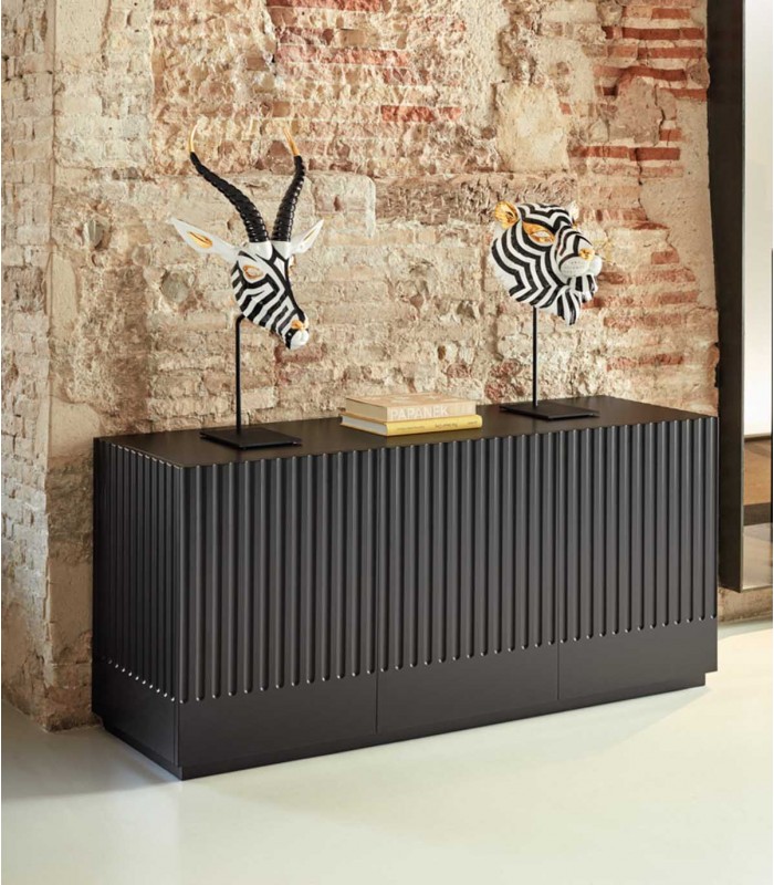 Mueble Aparador moderno DORIC Negro