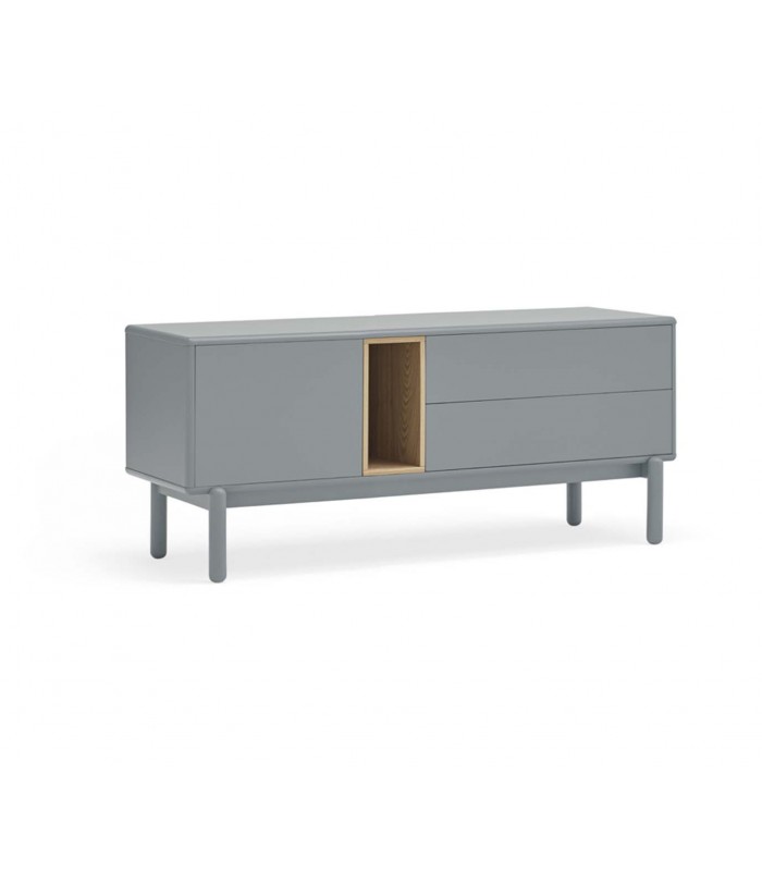 Mueble TV de diseño en madera CORVO Gris