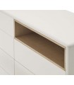 Cajonera de diseño nórdico CORVO Crema