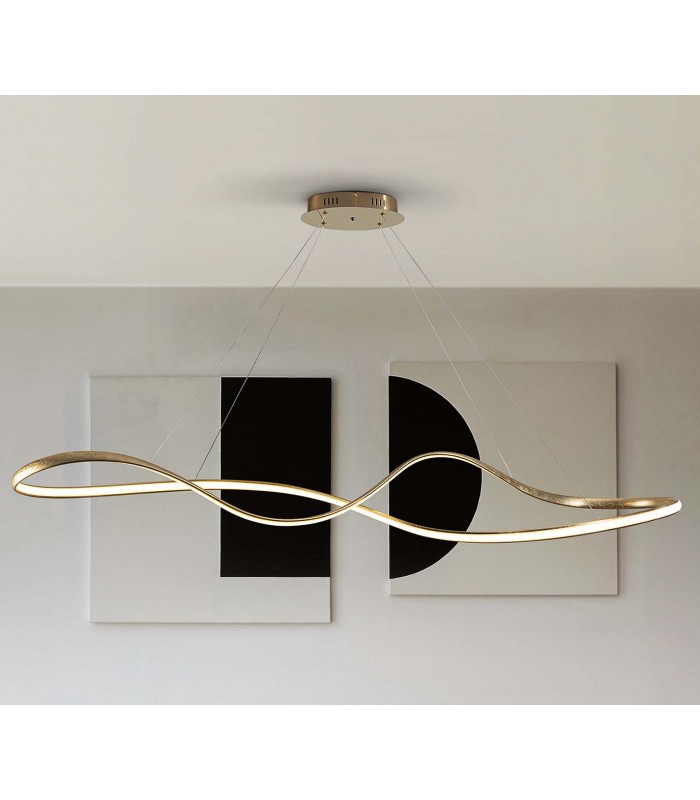 Lámpara iluminación LED LIA Pan de Oro