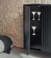 Mueble de entrada Moderno SIERRA Negro
