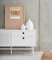 Mueble TV diseño Nórdico PUNTO Blanco