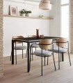 Mesa de comedor en madera NICOLA