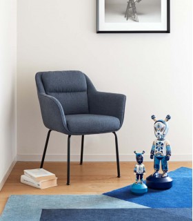 Pack de 2 Sillones modernos SADIRA Azul