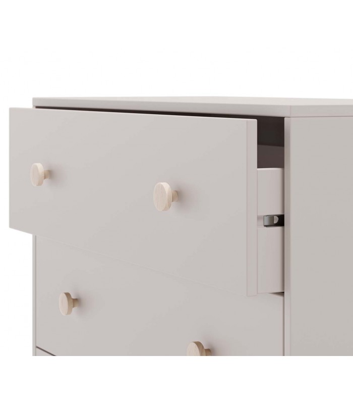 Comoda de estilo juvenil ENOLA Crema