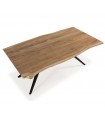 Mesa Comedor con tapa en madera de Acacia MUDRI
