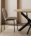 Pack de 2 Sillas tapizadas CORI Beige