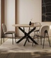 Pack de 2 Sillas tapizadas CORI Beige