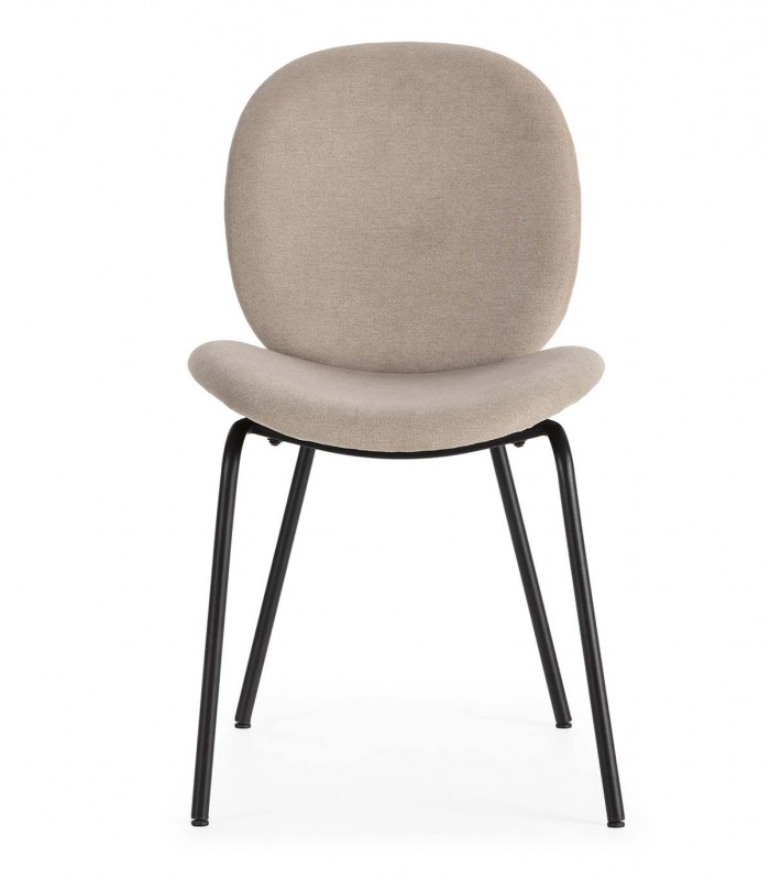 Pack de 2 Sillas tapizadas CORI Beige