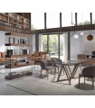 Estantería de Diseño Moderno MIRACLE Nogal