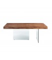 Mesa Comedor Moderna en madera y cristal MIRANDA