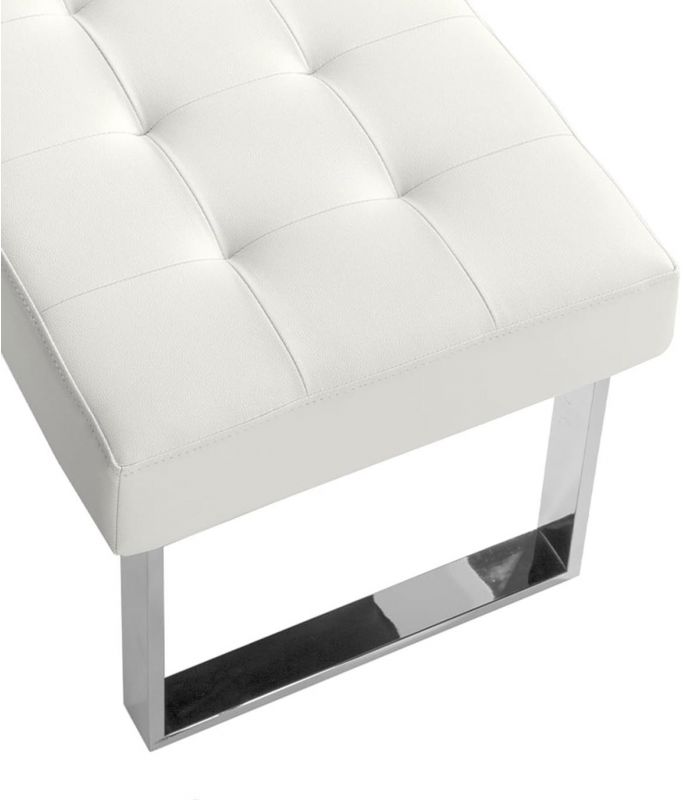 Banqueta descalzadora tapizada : Modelo TB0083
