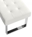 Banqueta descalzadora tapizada : Modelo TB0083