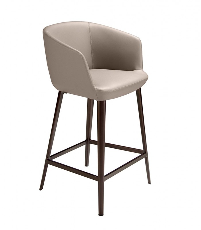 Taburete tapizado de estilo moderno TOTEM