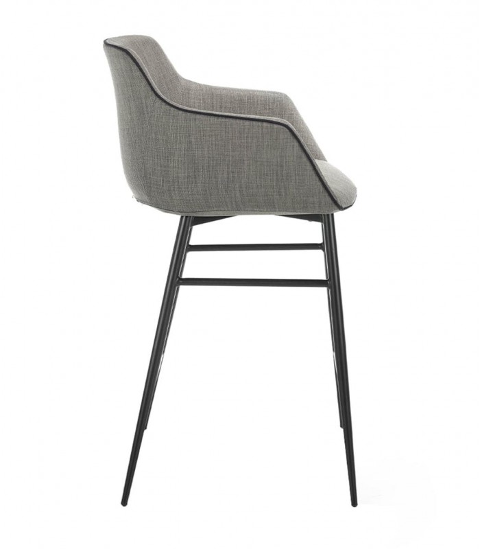 Taburete tapizado de diseño moderno HUESCA