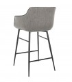 Taburete tapizado de diseño moderno HUESCA